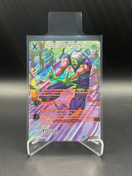 Dragon Ball Super - Piccolo Jr, Descendant Of The King BT12-004 SPR