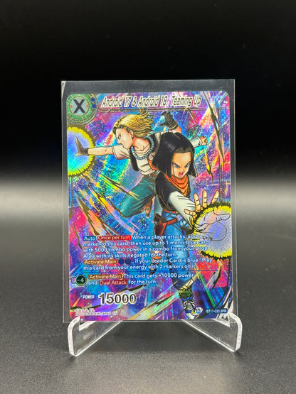Dragon Ball Super - Android 17 & Andriod 18, Teaming Up BT17-033 SPR