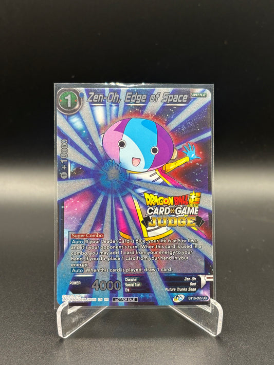 Dragon Ball Super - Zen- Oh, Edge Of Space Bt10-055 UC Judge Stamped
