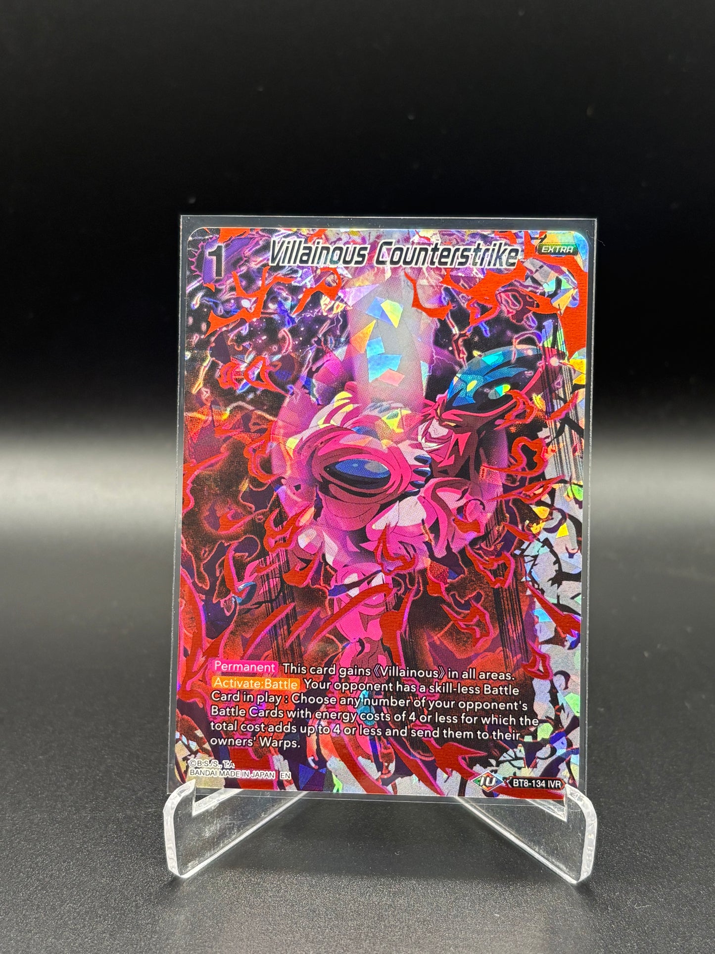 Dragon Ball Super - Villainous Counterstrike BT8-134 IVR