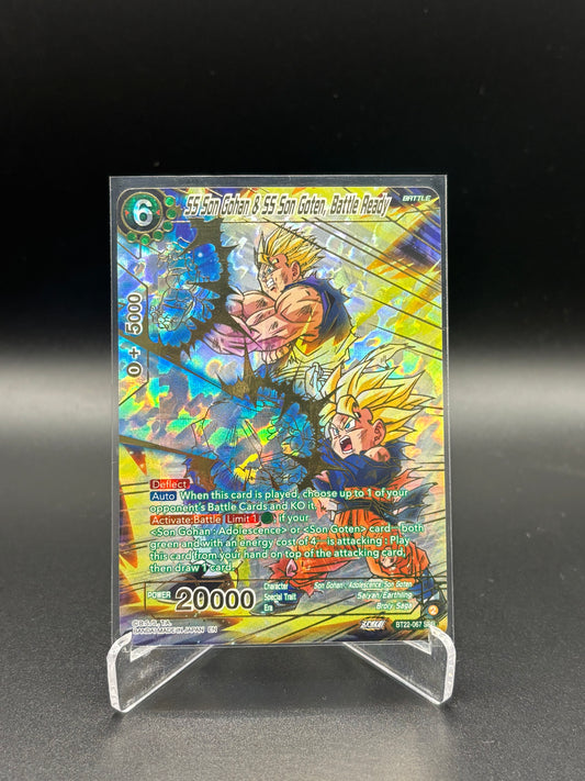 Dragon Ball Super - SS Son Gohan & SS Song Goten, Battle Ready BT22-067 SPR