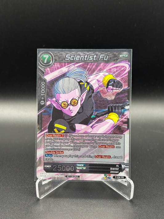 Dragon Ball Super - Scientist Fu P-036 (Not For Sale Promo)