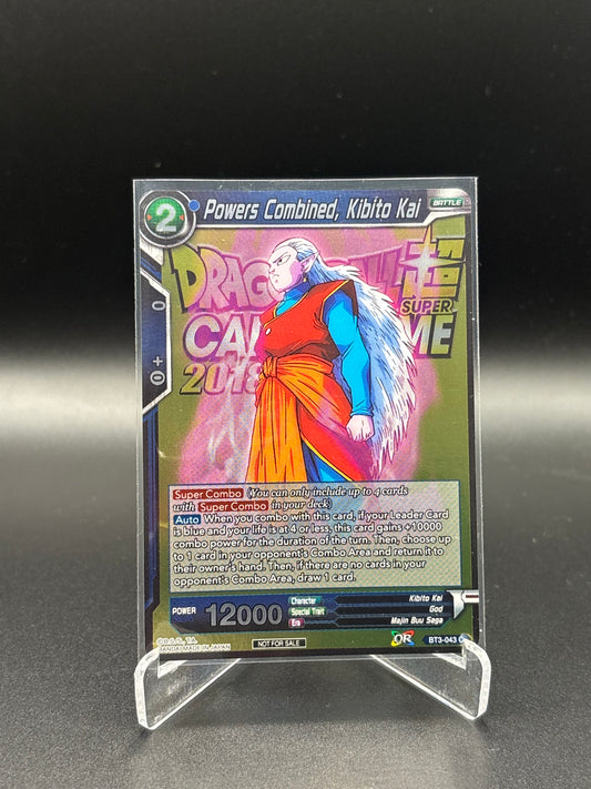 Dragon Ball Super - Powers Combined, Kibito Kai BT3-043 (Not For Sale Promo)