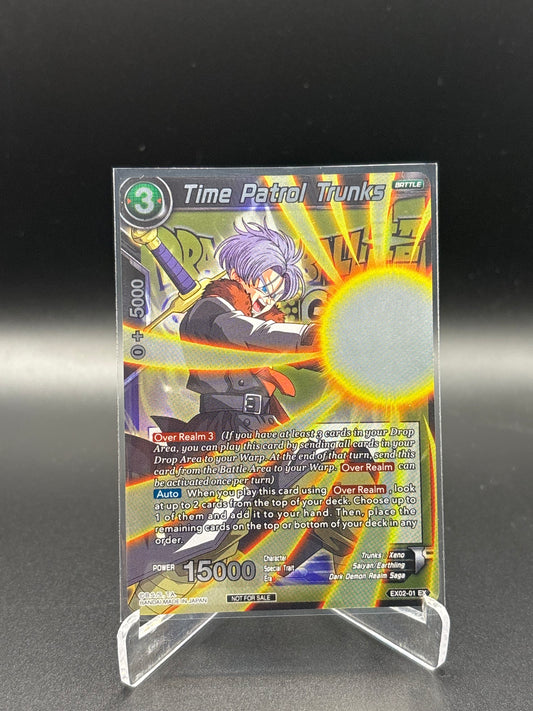 Dragon Ball Super - Time Patrol Trunks EX02-01 (Not For Sale Promo)