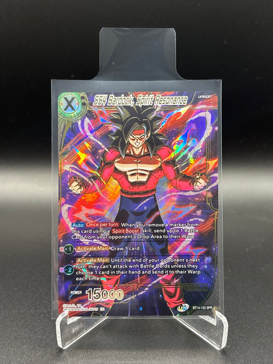 Dragon Ball Super - SS4 Bardock, Spirit Resonance BT14-122 SPR