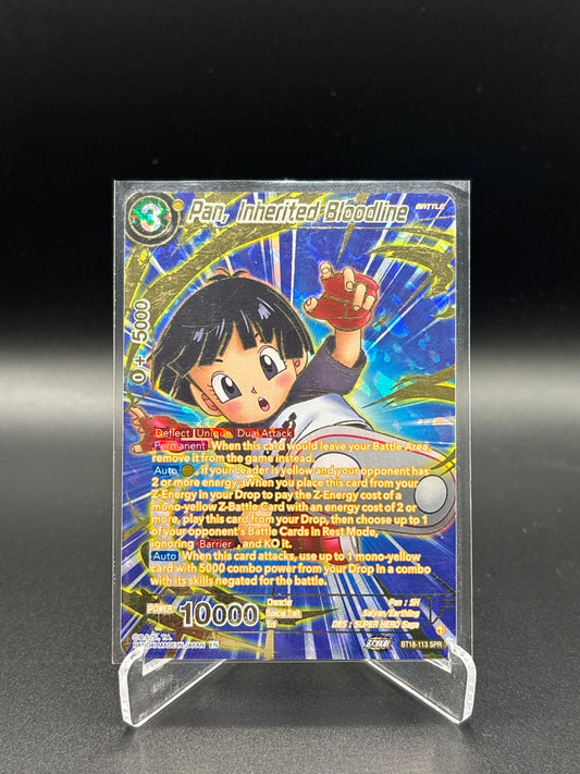 Dragon Ball Super - Pan, Inherited Bloodline BT18-113 SPR