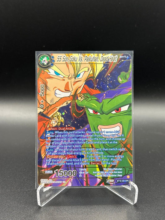 Dragon Ball Super - SS Son Goku Vs, Paikuhan, Dead Heat BT18-038 SPR