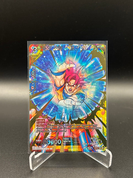 Dragon Ball Super - Son Goku, Dawn Of Divinity BT8-109 SR