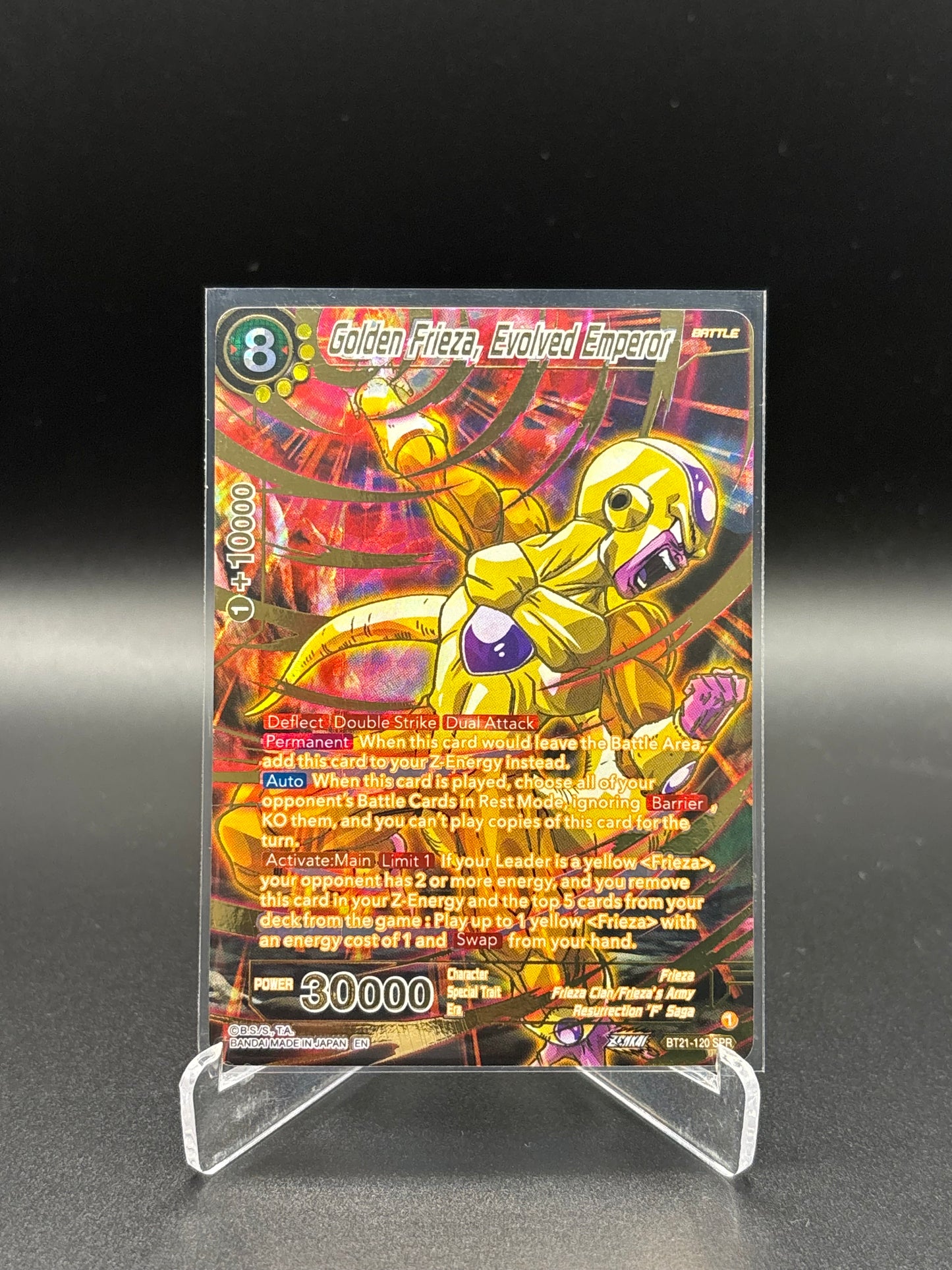Dragon Ball Super - Golden Frieza, Evolved Emperor BT21-120 SPR