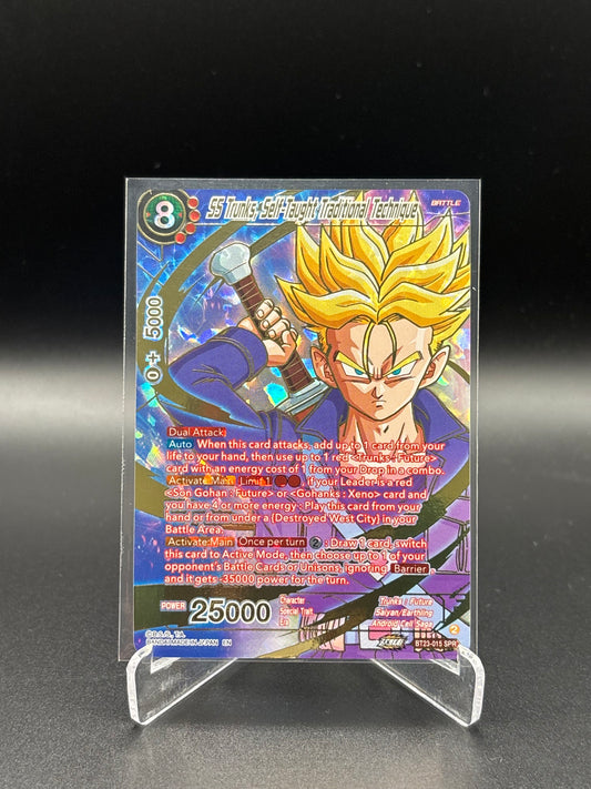 Dragon Ball Super - SS Trunks, Self Taught Traditional Technique BT23-015 SPR