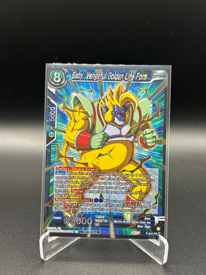 Dragon Ball Super - Baby, Vengeful Golden Life Form P-542 Gold Foil Promo