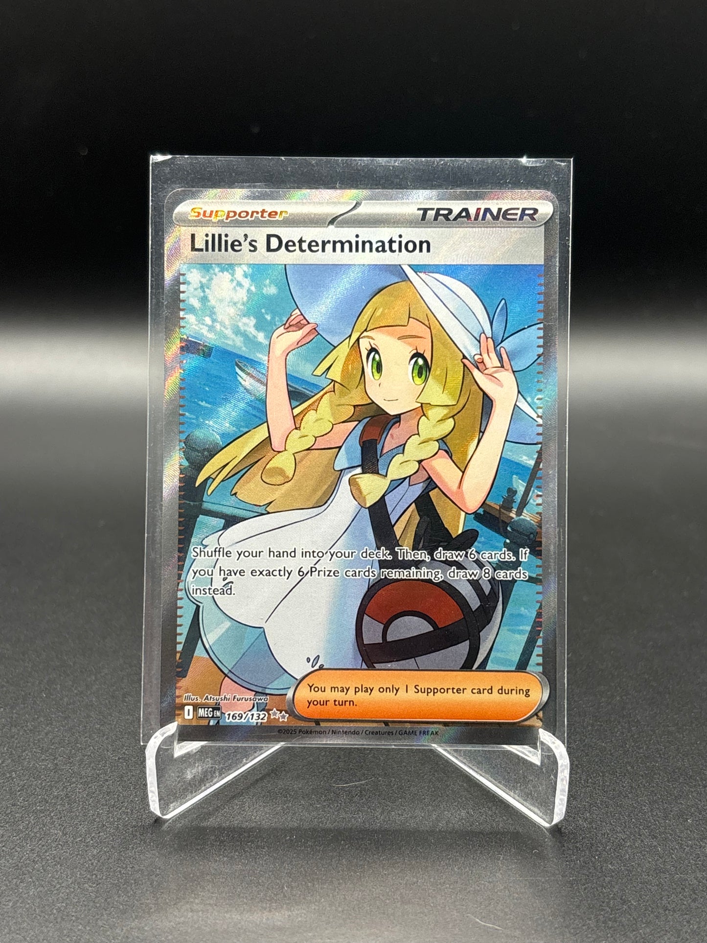 Pokemon - Lillie's Determination 169/132 Full Art Trainer
