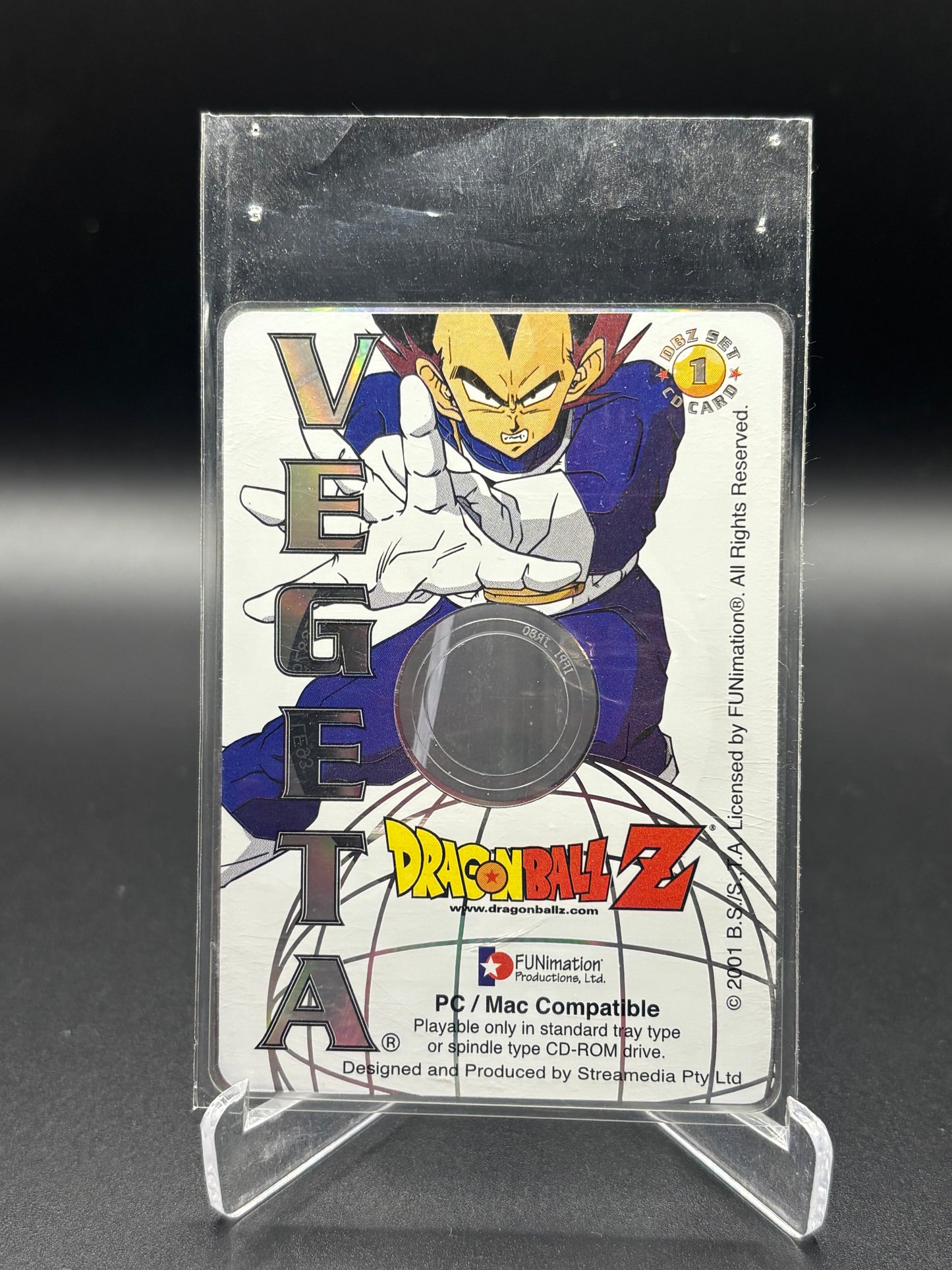 Dragon Ball CD-Rom - Vegeta CD-Rom