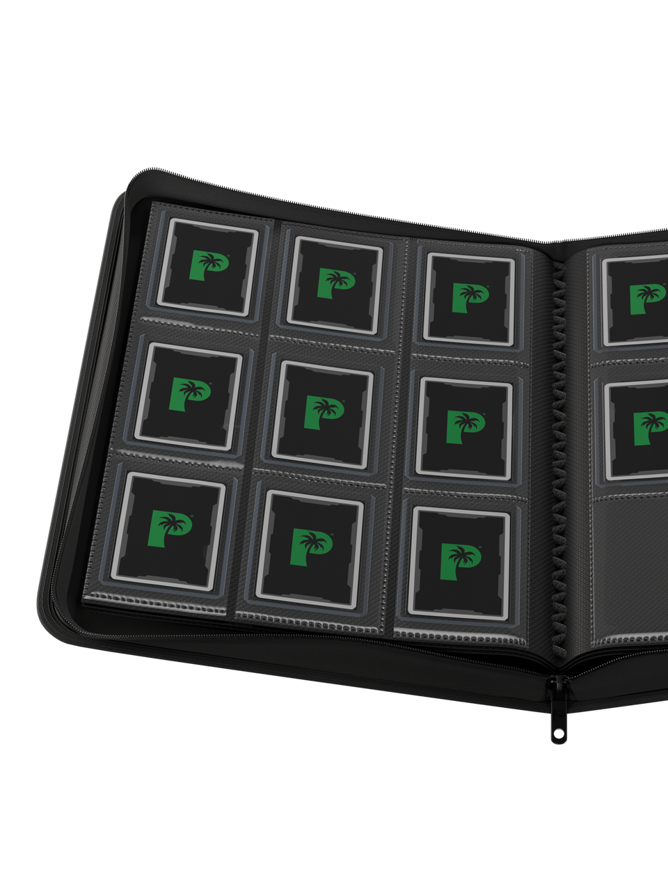 Collector's Series Top Loader Zip Binder - 9 Pocket - Black (216 Slots)